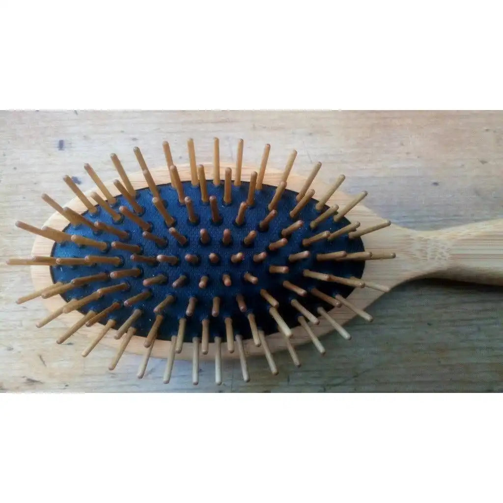 ecoLiving ecoLiving - Eco Friendly Vegan Sustainable Bamboo Wooden Hairbrush 487 - Health & Beauty > Personal Care > Hair Care > Hair Styling Tools > Combs & Brushes > Eco-Friendly Wooden Brushes emmy-jane-boutique.myshopify.com