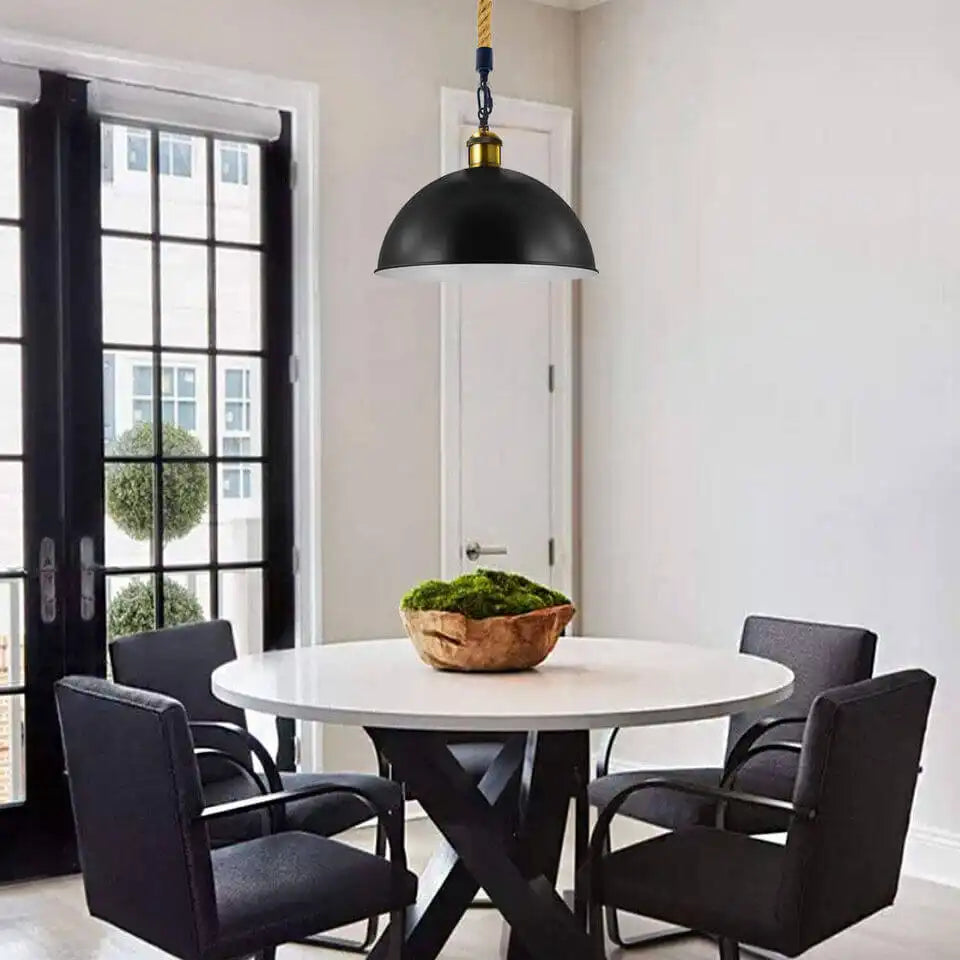 LEDSone Dome Hemp Rope Pendant Ceiling Light Home & Garden > Lighting > Lighting Fixtures > Ceiling Light Fixtures > Hanging Pendant Lights > Dome Lights > Hemp Rope Lights > Pendant Ceiling Lights emmy-jane-boutique.myshopify.com