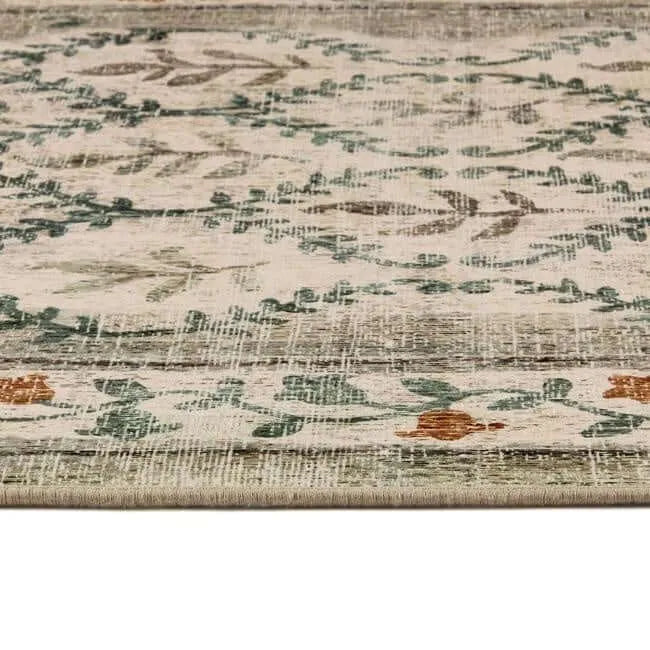 The Rugs Eco-Washable Cream Rug Botanicals Design Recycled Fabric Home & Garden > Decor > Rugs > Eco-Washable Rugs > Cream Rug > Botanicals Design Rugs > Recycled Fabric Rugs emmy-jane-boutique.myshopify.com