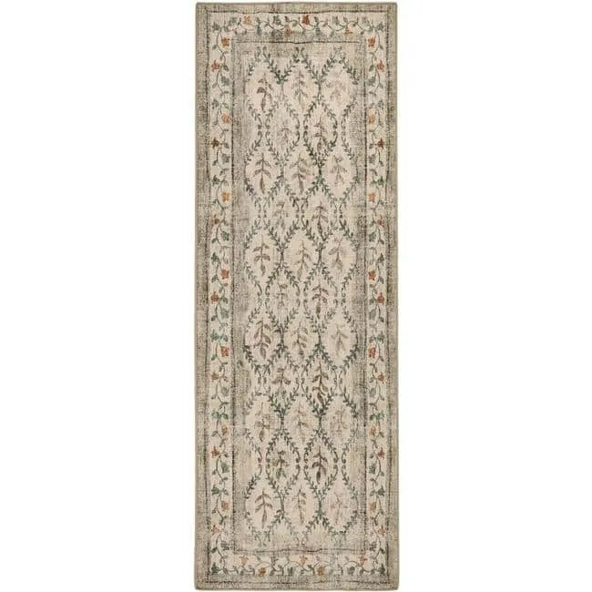 The Rugs Eco-Washable Cream Rug Botanicals Design Recycled Fabric Home & Garden > Decor > Rugs > Eco-Washable Rugs > Cream Rug > Botanicals Design Rugs > Recycled Fabric Rugs emmy-jane-boutique.myshopify.com