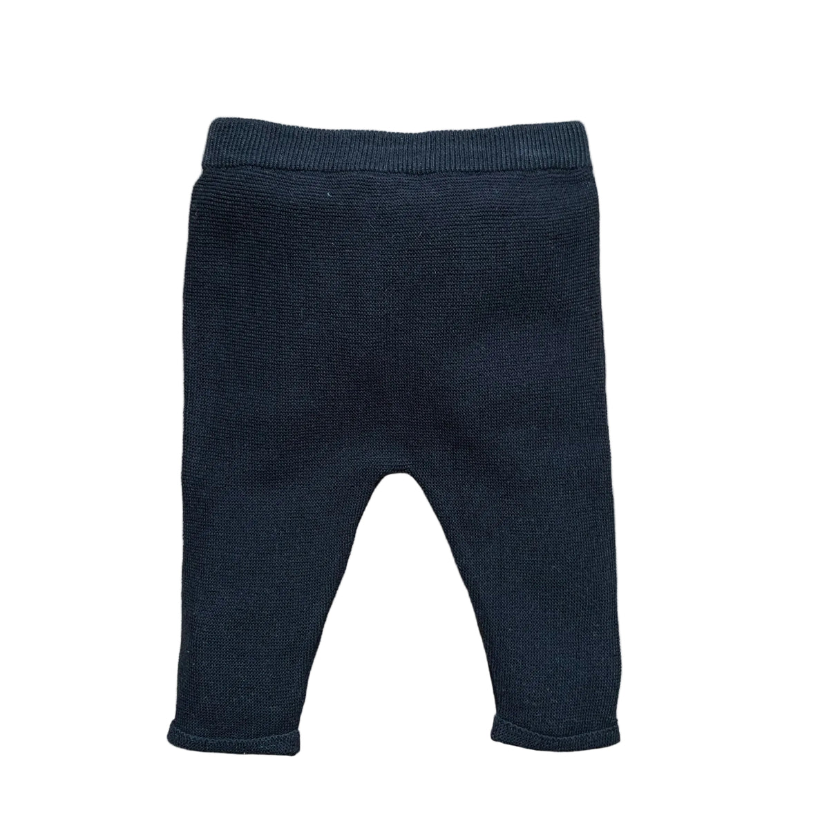 Fable organic cotton baby joggers available in black and natural white