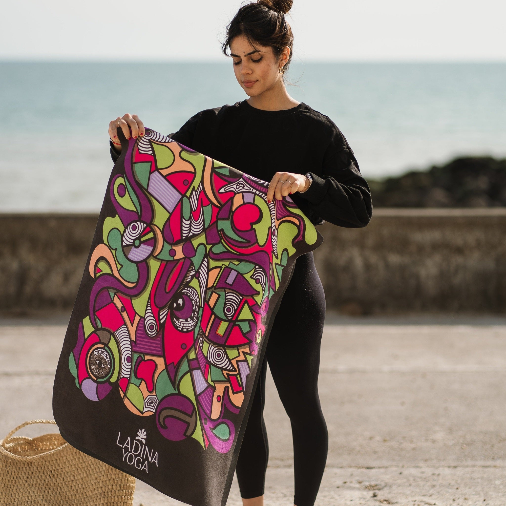 Lightweight Travel Yoga Mat for Hot Yoga