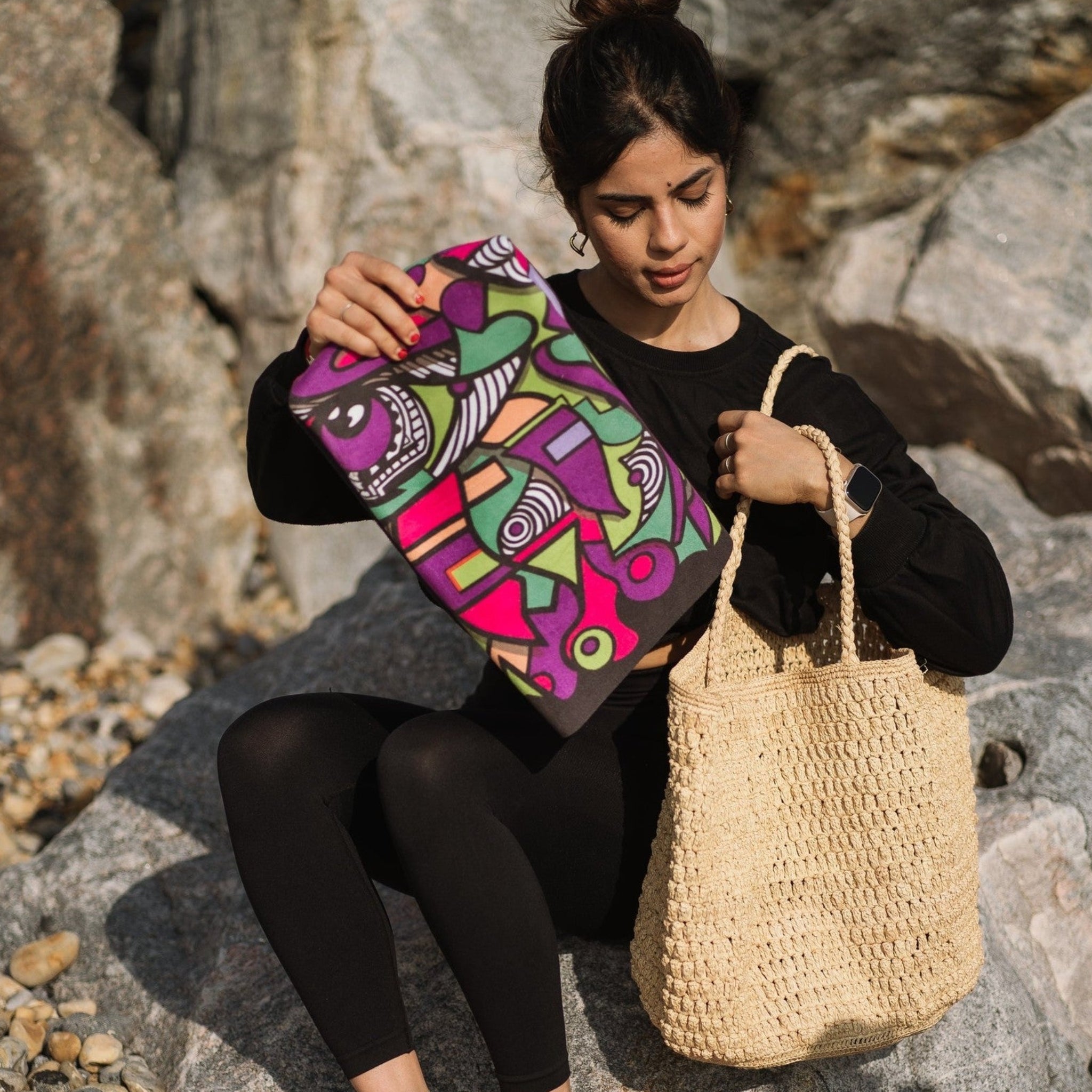Portable Travel Yoga Mat for Yoga on the Go