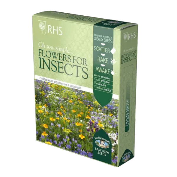 Flower Seeds for Insects Easy Grow Pollinator Garden Mix