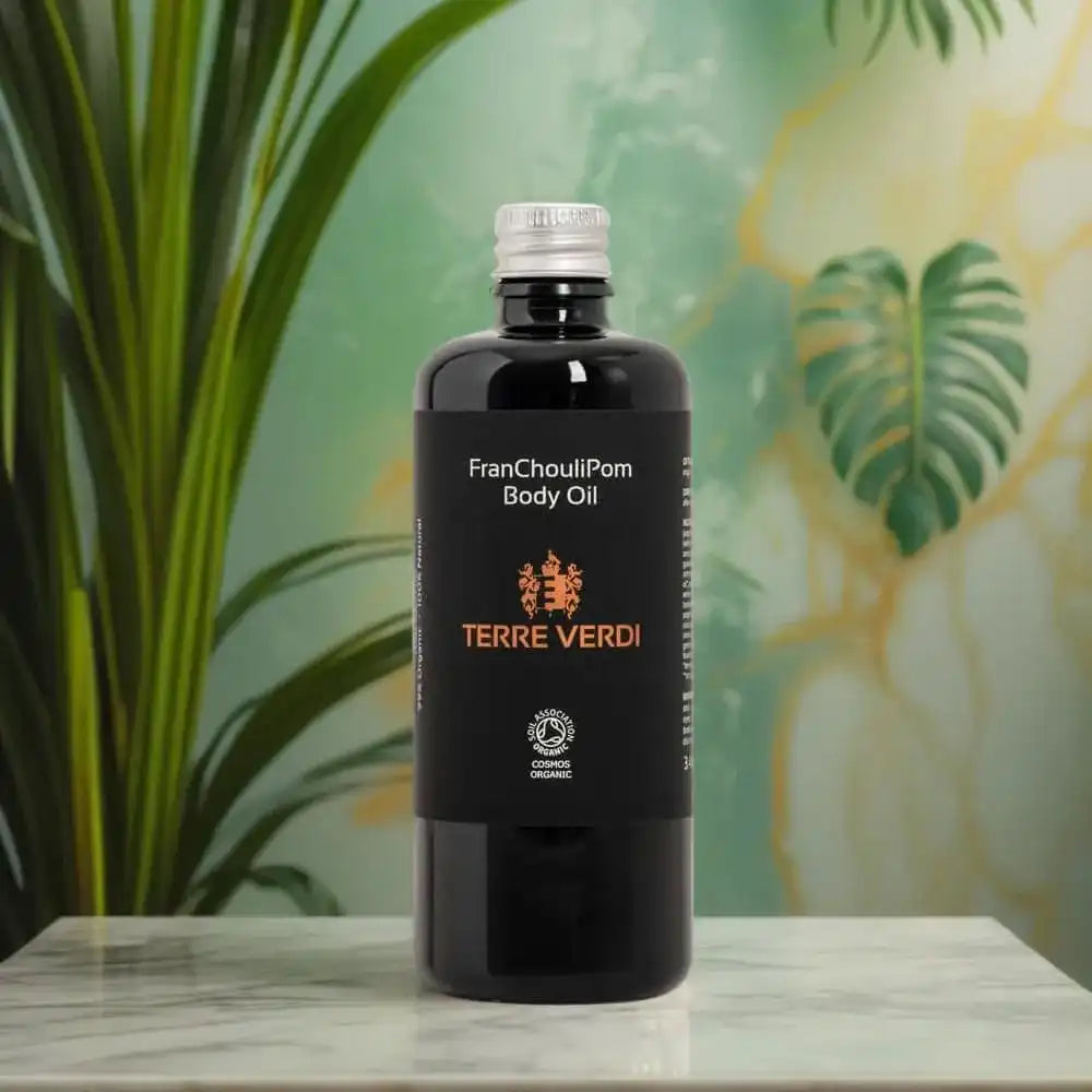 Terre Verdi Organic Skincare FranChouliPom Body Oil - Organic Luxury Oil Health & Beauty > Personal Care > Cosmetics > Skin Care > Body Oil > Vegan Body Oil > Organic Body Oil emmy-jane-boutique.myshopify.com