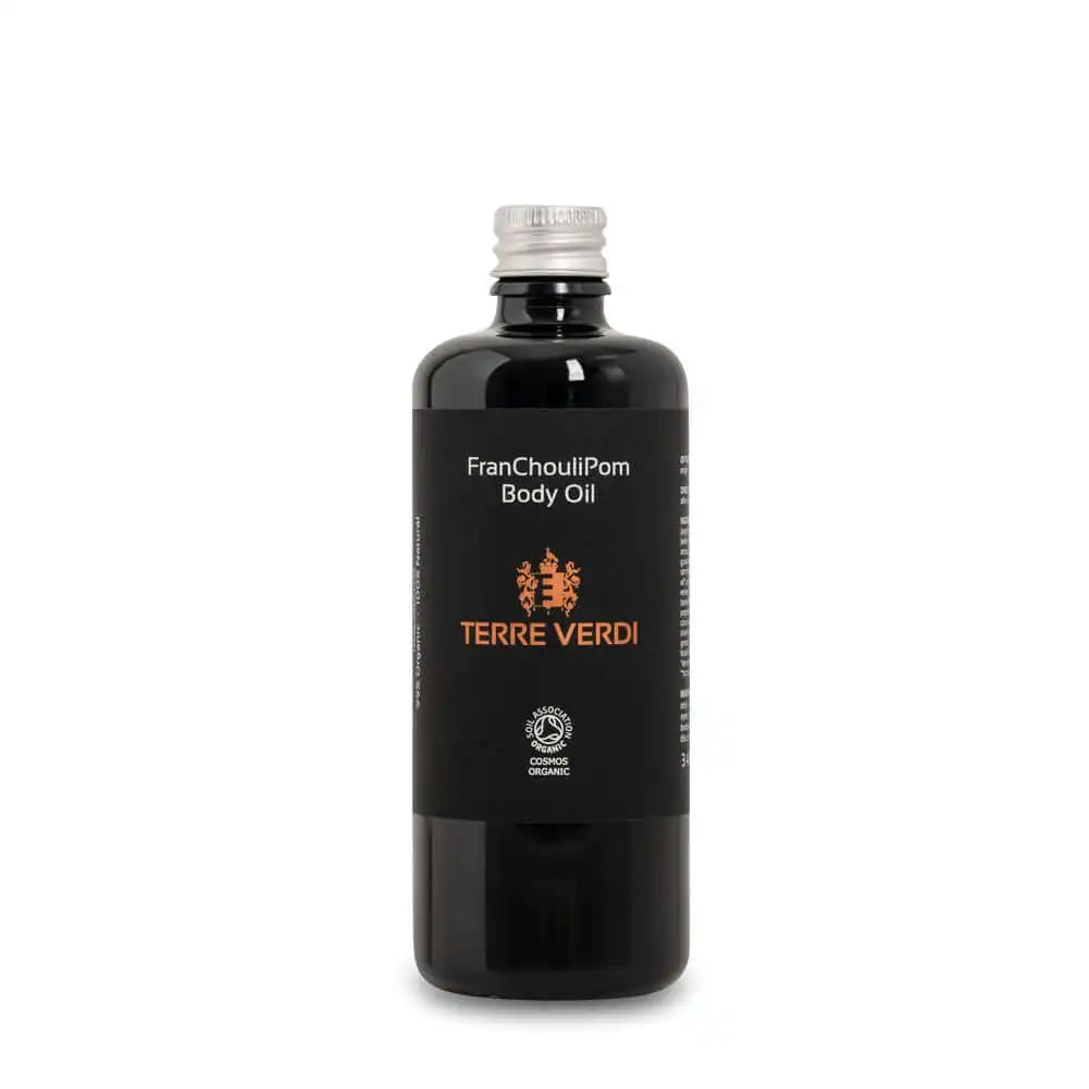 Terre Verdi Organic Skincare FranChouliPom Body Oil - Organic Luxury Oil Health & Beauty > Personal Care > Cosmetics > Skin Care > Body Oil > Vegan Body Oil > Organic Body Oil emmy-jane-boutique.myshopify.com