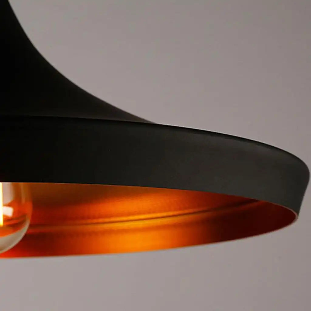 LEDSone Vintage Golden Interior Ceiling Pendant Light Home & Garden > Lighting > Lighting Fixtures > Ceiling Light Fixtures > Black Ceiling Lights > Black and Gold Metal Ceiling Lights > Modern Pendant Lights Black emmy-jane-boutique.myshopify.com