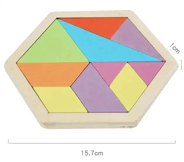 Emmy Jane Wooden Puzzles - Educational Math Tangram Game Toys & Games > Puzzles > Wooden & Pegged Puzzles emmy-jane-boutique.myshopify.com