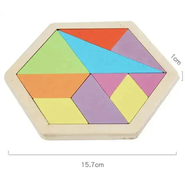 Emmy Jane Wooden Puzzles - Educational Math Tangram Game Toys & Games > Puzzles > Wooden & Pegged Puzzles emmy-jane-boutique.myshopify.com