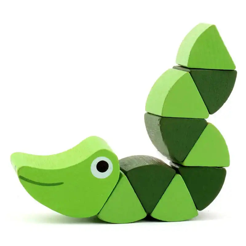 Emmy Jane Colorful Wooden Worm Puzzles Baby & Toddler > Baby Toys & Activity Equipment > Baby Activity Toys > Wooden Toys For Toddlers > Rainbow Stack Towers and Worm Puzzles emmy-jane-boutique.myshopify.com