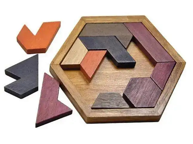 Emmy Jane Wooden Puzzles - Educational Math Tangram Game Toys & Games > Puzzles > Wooden & Pegged Puzzles emmy-jane-boutique.myshopify.com