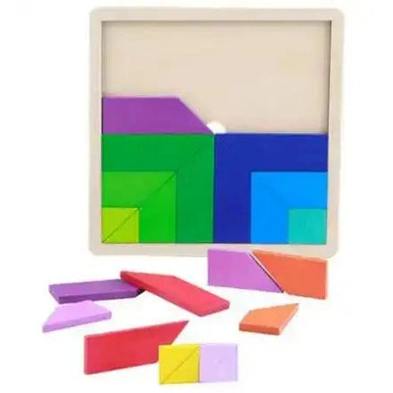Emmy Jane Wooden Puzzles - Educational Math Tangram Game Toys & Games > Puzzles > Wooden & Pegged Puzzles emmy-jane-boutique.myshopify.com