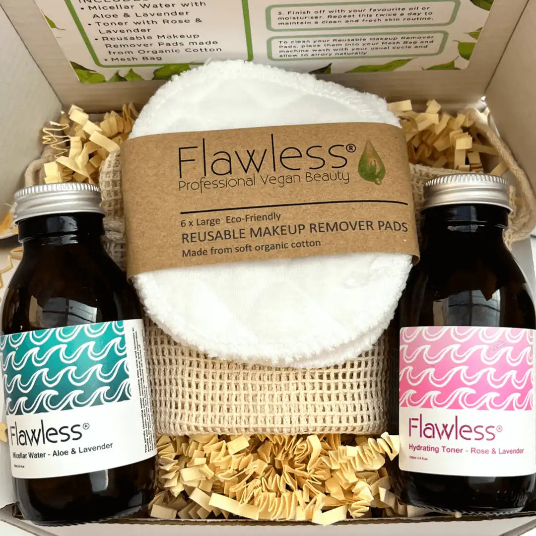 Flawless Zero Waste Facial Cleansing Kit - Vegan & Plastic-Free Skincare emmy-jane-boutique.myshopify.com