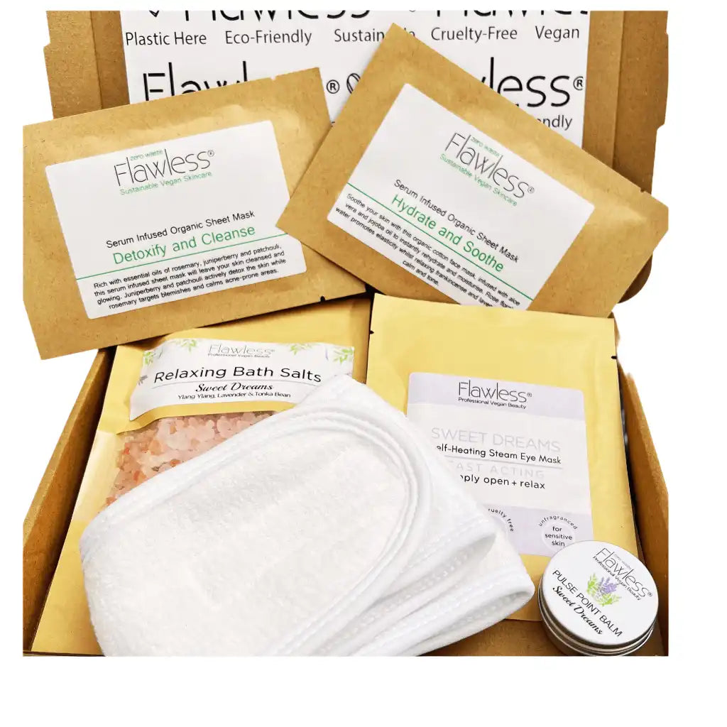 Flawless Letterbox Self Care Gift Set - Eco-Friendly Plastic-Free Health & Beauty > Personal Care > Cosmetics > Bath & Body Gift Sets > Natural Gift Sets emmy-jane-boutique.myshopify.com