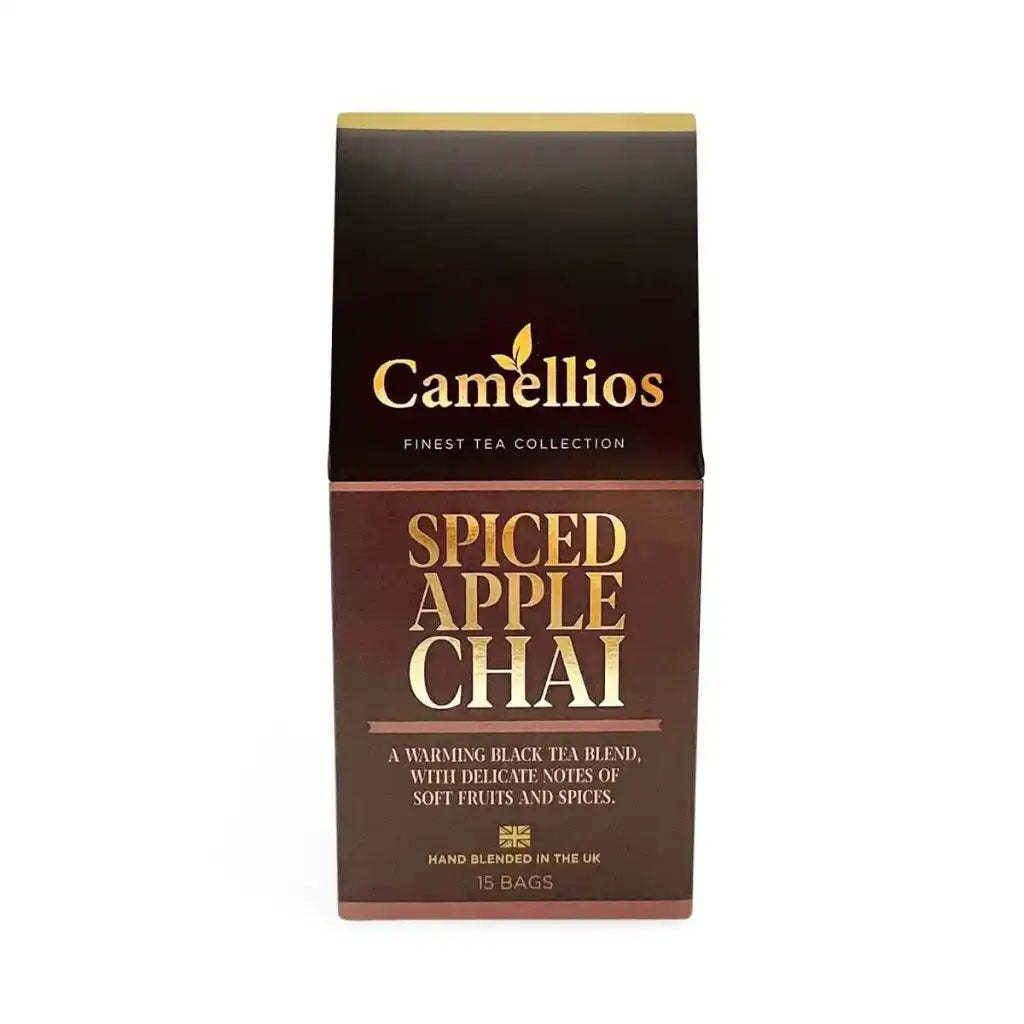 Camellios Tea Gift Box - 3 Exotic Tea Blends - Eco-Friendly & Plastic-Free Food, Beverages & Tobacco > Beverages > Tea & Infusions > Herbal Teas > Herbal Tea Gift Set > Tea Gift Box > 3 Exotic Tea Blends > Eco-Friendly & Plastic-Free Teas emmy-jane-boutique.myshopify.com