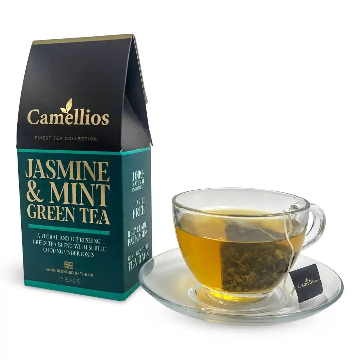Camellios Tea Gift Box - 3 Classic Tea Blends Food, Beverages & Tobacco > Beverages > Tea & Infusions > Herbal Teas > Herbal Tea Gift Set emmy-jane-boutique.myshopify.com