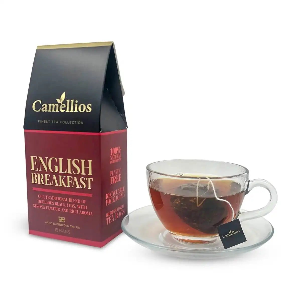 Camellios Tea Gift Box - 3 Classic Tea Blends Food, Beverages & Tobacco > Beverages > Tea & Infusions > Herbal Teas > Herbal Tea Gift Set emmy-jane-boutique.myshopify.com