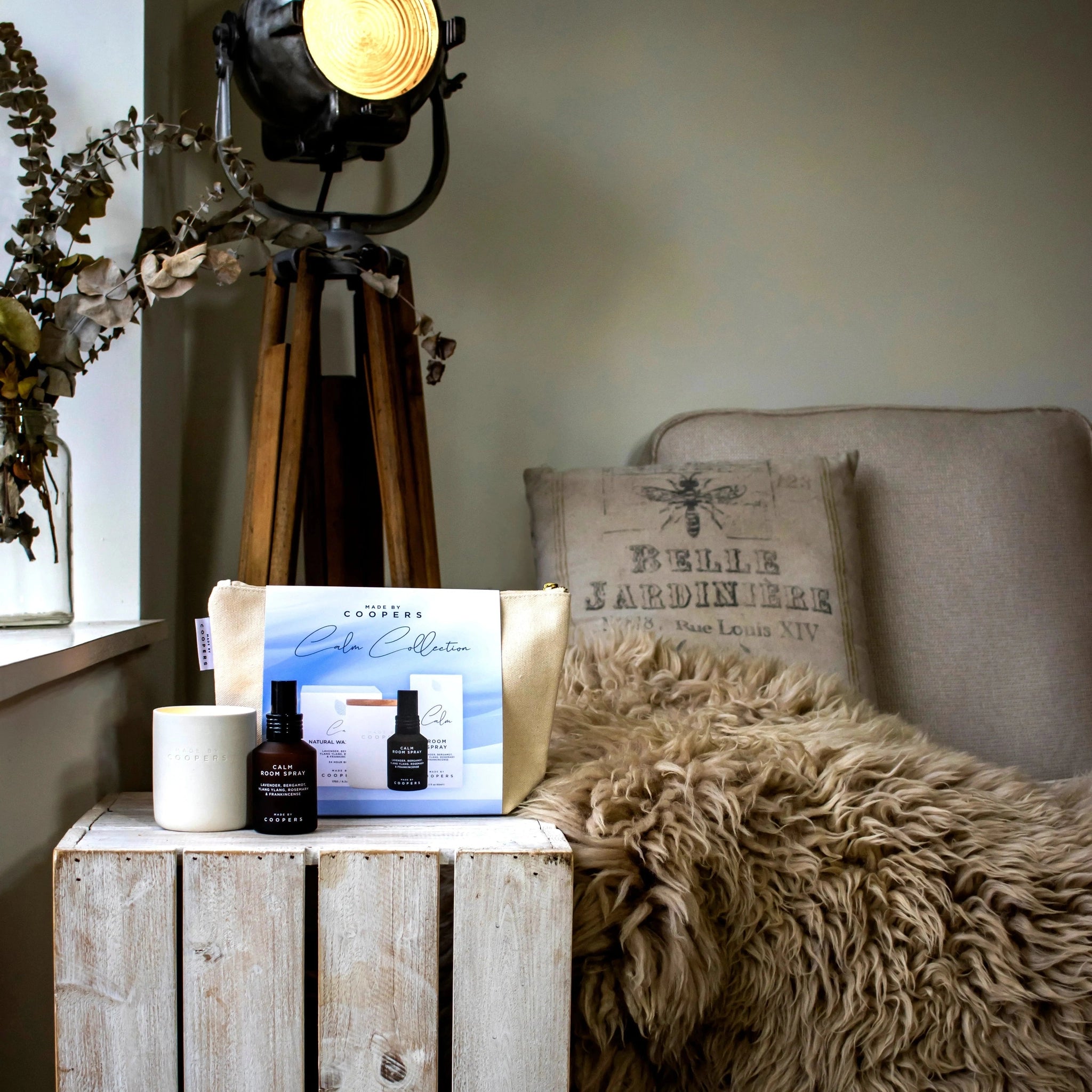 Made By Coopers Calm Collection Gift Set - Calm Aromatherapy Candle & Room Spray Home & Garden > Decor > Home Fragrances > Candles > Candle Gift Sets > Calm Collection Gift Set > Calm Aromatherapy Candle & Room Spray emmy-jane-boutique.myshopify.com