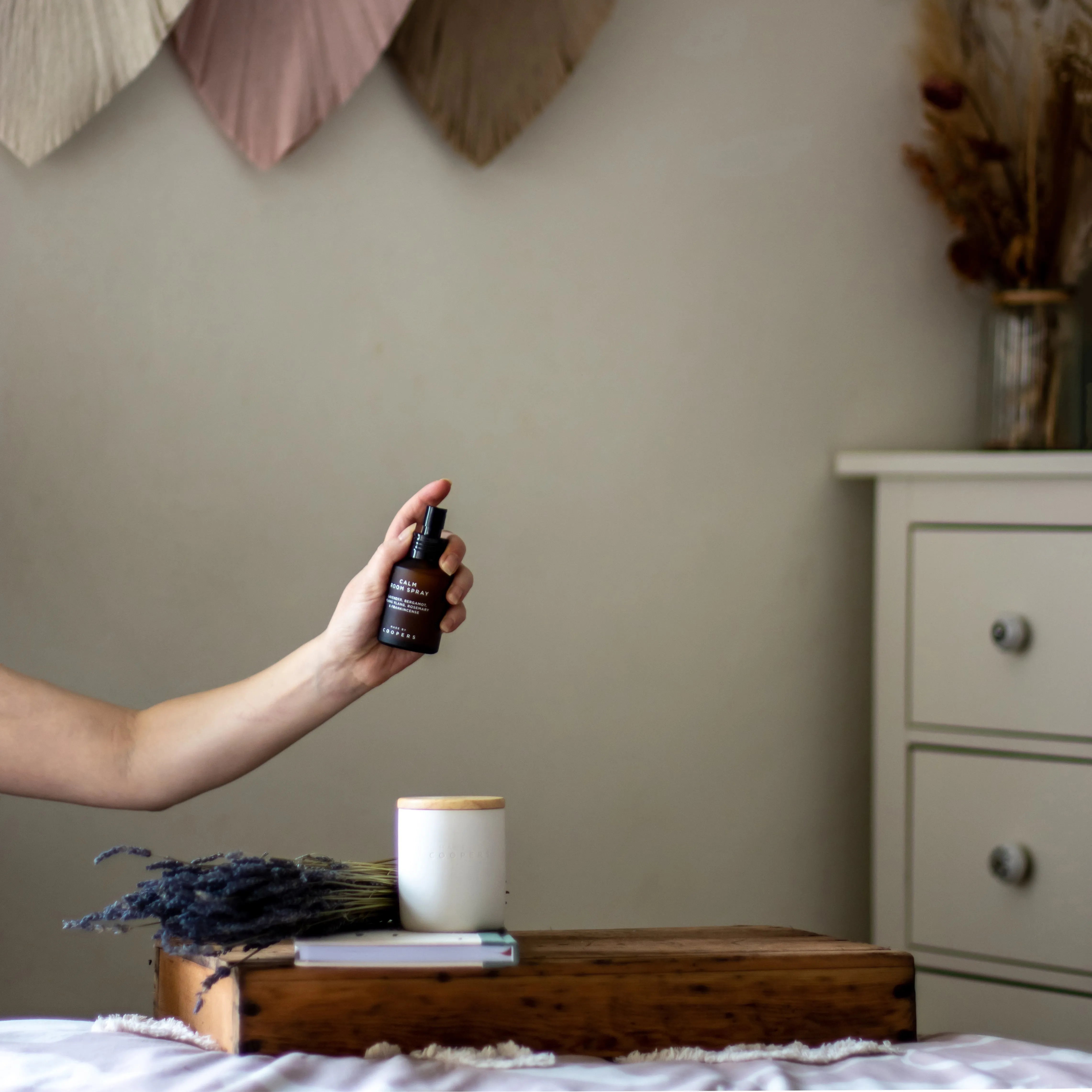 Made By Coopers Calm Collection Gift Set - Calm Aromatherapy Candle & Room Spray Home & Garden > Decor > Home Fragrances > Candles > Candle Gift Sets > Calm Collection Gift Set > Calm Aromatherapy Candle & Room Spray emmy-jane-boutique.myshopify.com