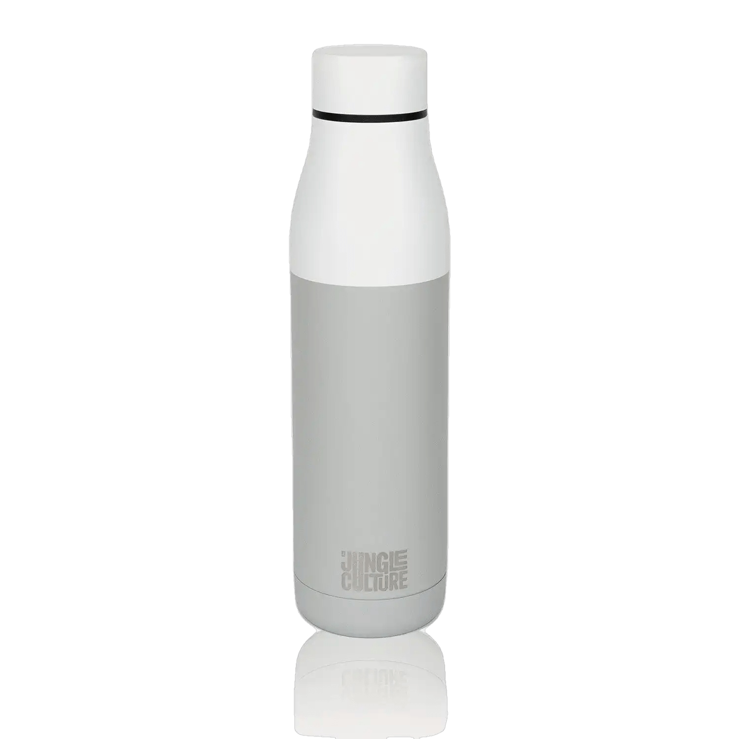 Jungle Culture Stainless Steel Water Bottle - Matt Black or White - Bottle for Life Home & Garden > Kitchen & Dining > Food & Beverage Carriers > Water Bottles > Eco-Friendly Water Bottles emmy-jane-boutique.myshopify.com