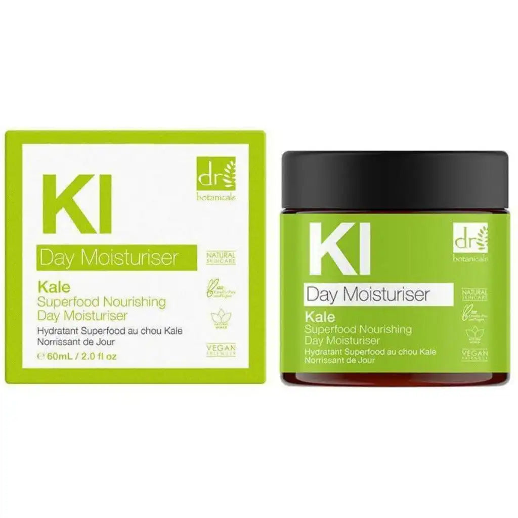 Dr Botanicals Dr Botanicals - Kale Superfood Nourishing Day Moisturiser 60ml Health & Beauty > Personal Care > Cosmetics > Skin Care > Lotion & Moisturize > Organic Moisturisers > Cruelty-free moisturisers > Natural Moisturiser > Vegan Moisturiser > Dr Botanicals Moisturiser > Kale Superfood Nourishing Day Moisturiser emmy-jane-boutique.myshopify.com
