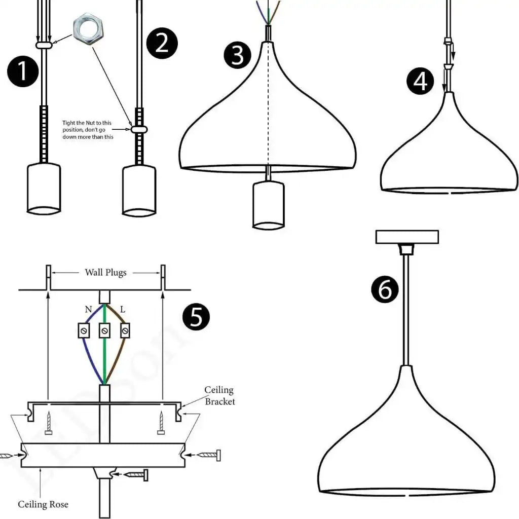 LEDSone Modern Green Vintage Pendant Lamp Shade Industrial Hanging Ceiling Lighting Home & Garden > Lighting > Lighting Fixtures > Ceiling Light Fixtures > Ceiling Pendant Light > Green Metal Ceiling Light emmy-jane-boutique.myshopify.com