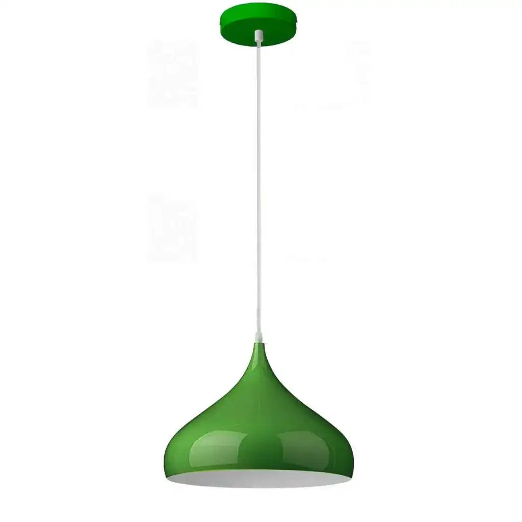 LEDSone Modern Green Vintage Pendant Lamp Shade Industrial Hanging Ceiling Lighting Home & Garden > Lighting > Lighting Fixtures > Ceiling Light Fixtures > Ceiling Pendant Light > Green Metal Ceiling Light emmy-jane-boutique.myshopify.com