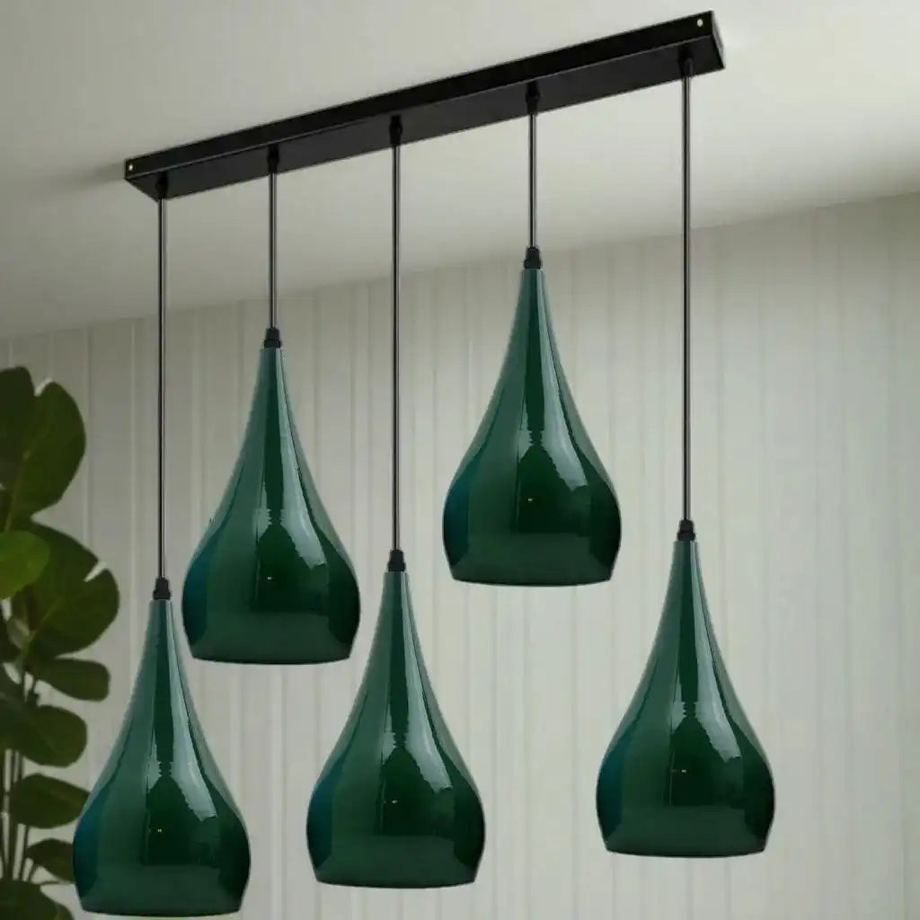 LEDSone Green 5 Outlet Ceiling Light Fixture - Hanging Pendant Lighting Home & Garden > Lighting > Lighting Fixtures > Ceiling Light Fixtures emmy-jane-boutique.myshopify.com