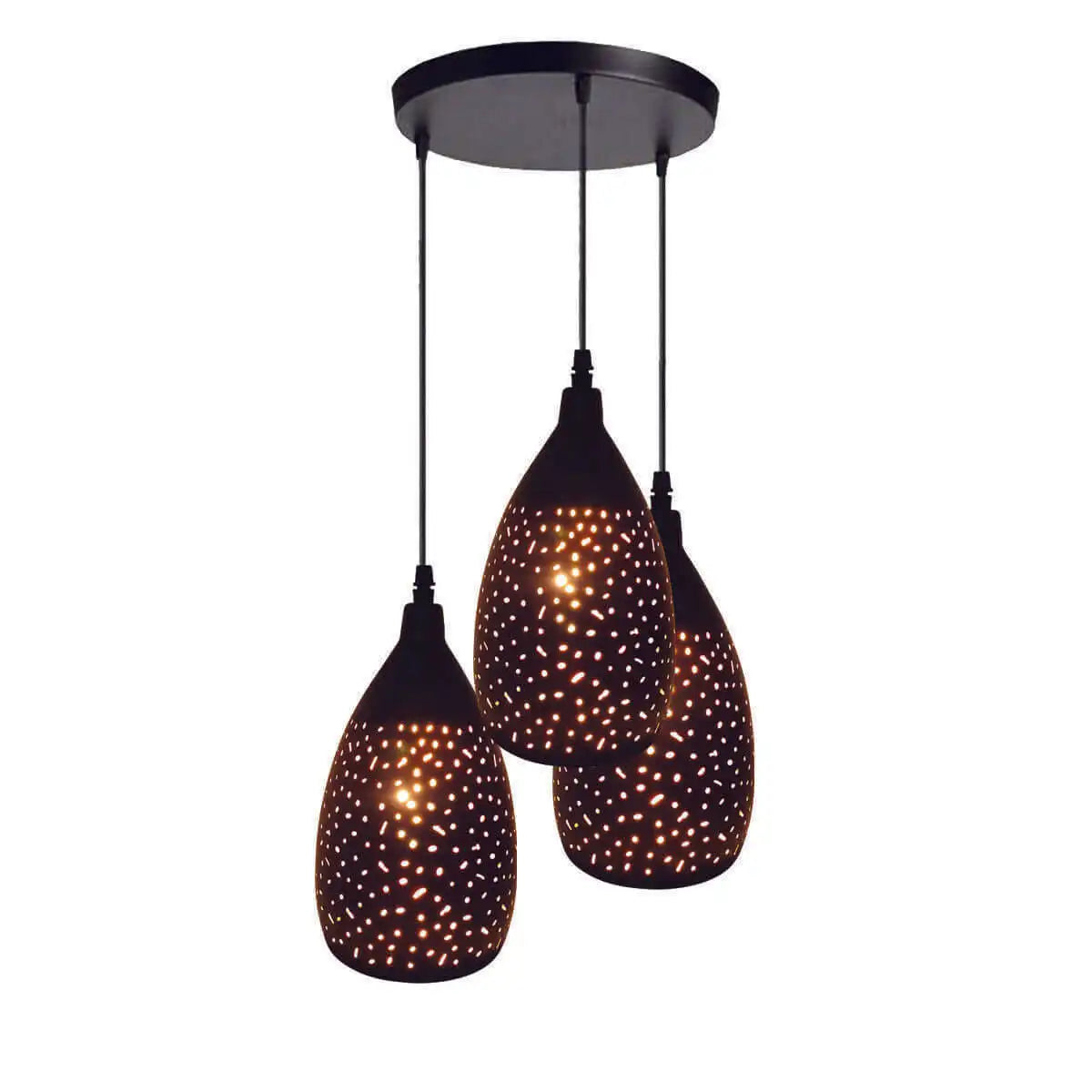 LEDSone Modern Design Ceiling 3 Pendant Shade Light Set Home & Garden > Lighting > Lighting Fixtures > Ceiling Light Fixtures > 3 Ceiling lamp Pendant Cluster Light emmy-jane-boutique.myshopify.com