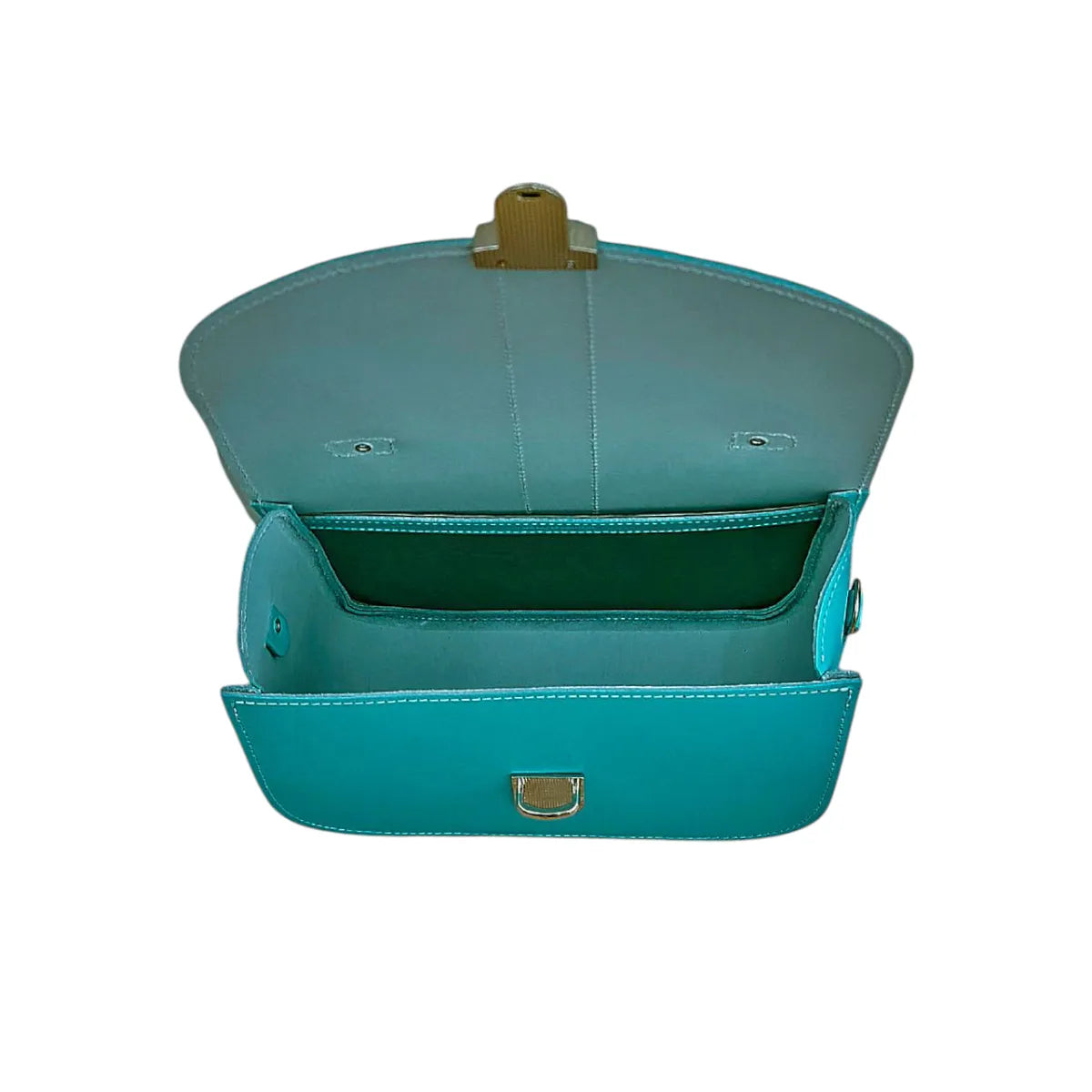 Zatchels Olympia Handmade Leather Bag - Teal Cross Body Bag emmy-jane-boutique.myshopify.com