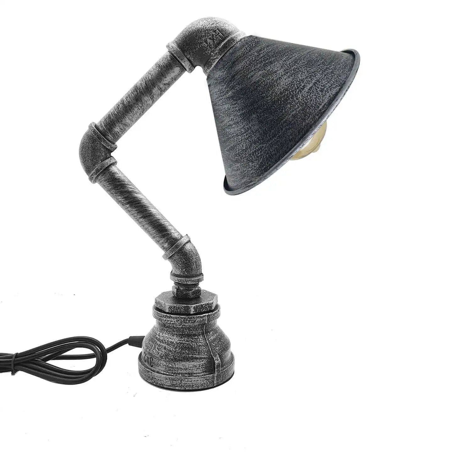 LEDSone Retro Industrial Steampunk Pipe Bedside Plug in Table Lamp Home & Garden > Lighting > Lamps > Retro Industrial Lamps > Steampunk Pipe Lamp > Bedside Plug in Table Lamp emmy-jane-boutique.myshopify.com