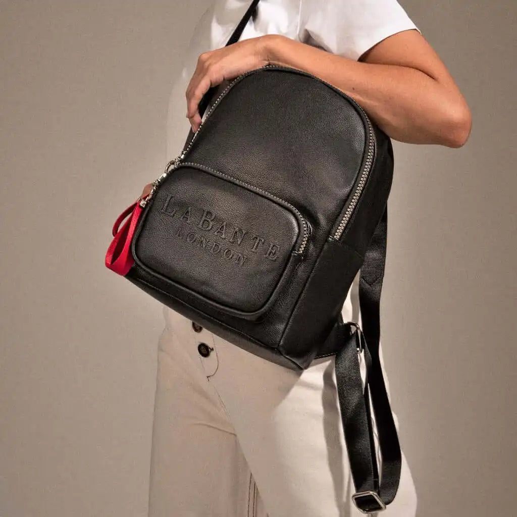 LaBante London Kailash Vegan Backpack - Adjustable Padded Straps - iPad Compartment Luggage & Bags > Backpacks > Vegan Backpacks emmy-jane-boutique.myshopify.com