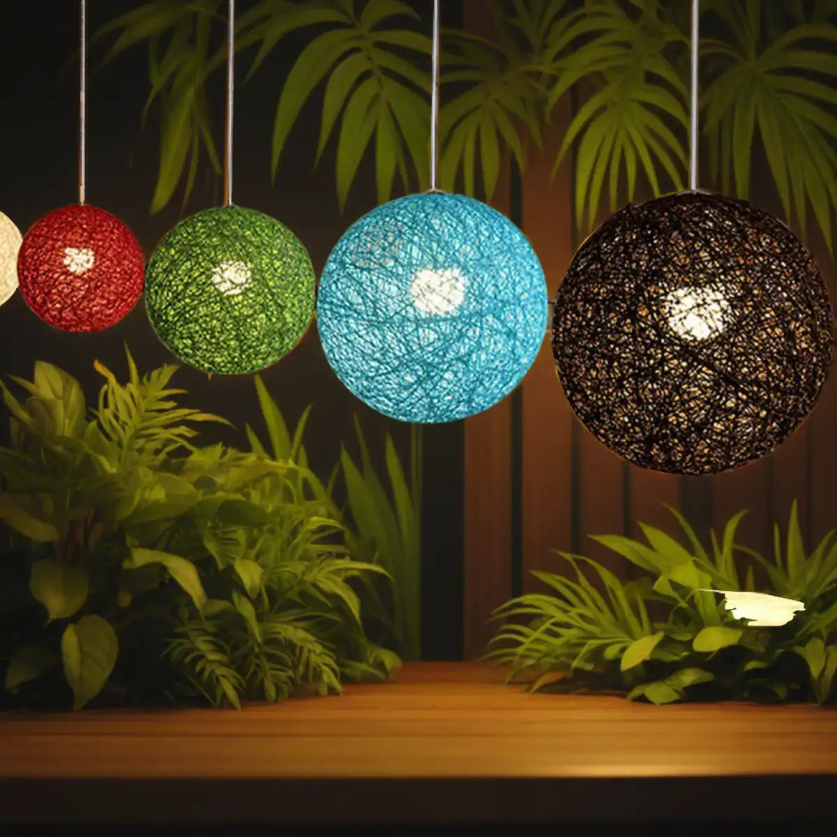 LEDSone Modern Wicker Rattan Lampshade - Ceiling Pendant Lamp Home & Garden > Lighting > Lighting Fixtures > Ceiling Light Fixtures emmy-jane-boutique.myshopify.com