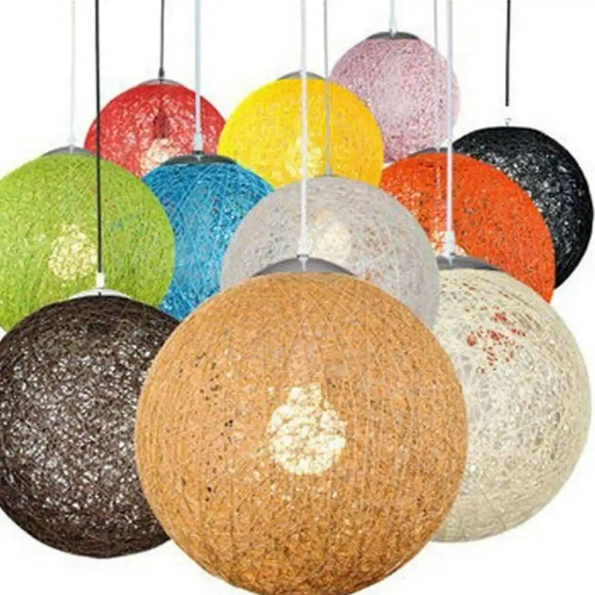LEDSone Modern Wicker Rattan Lampshade - Ceiling Pendant Lamp Home & Garden > Lighting > Lighting Fixtures > Ceiling Light Fixtures emmy-jane-boutique.myshopify.com