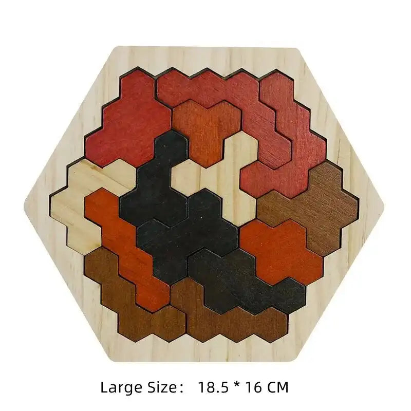 Emmy Jane Wooden Puzzles - Educational Math Tangram Game Toys & Games > Puzzles > Wooden & Pegged Puzzles emmy-jane-boutique.myshopify.com