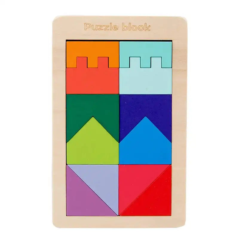 Emmy Jane Wooden Puzzles - Educational Math Tangram Game Toys & Games > Puzzles > Wooden & Pegged Puzzles emmy-jane-boutique.myshopify.com
