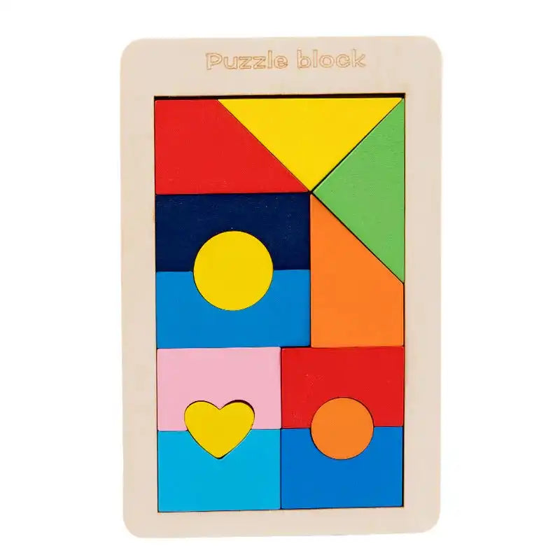 Emmy Jane Wooden Puzzles - Educational Math Tangram Game Toys & Games > Puzzles > Wooden & Pegged Puzzles emmy-jane-boutique.myshopify.com