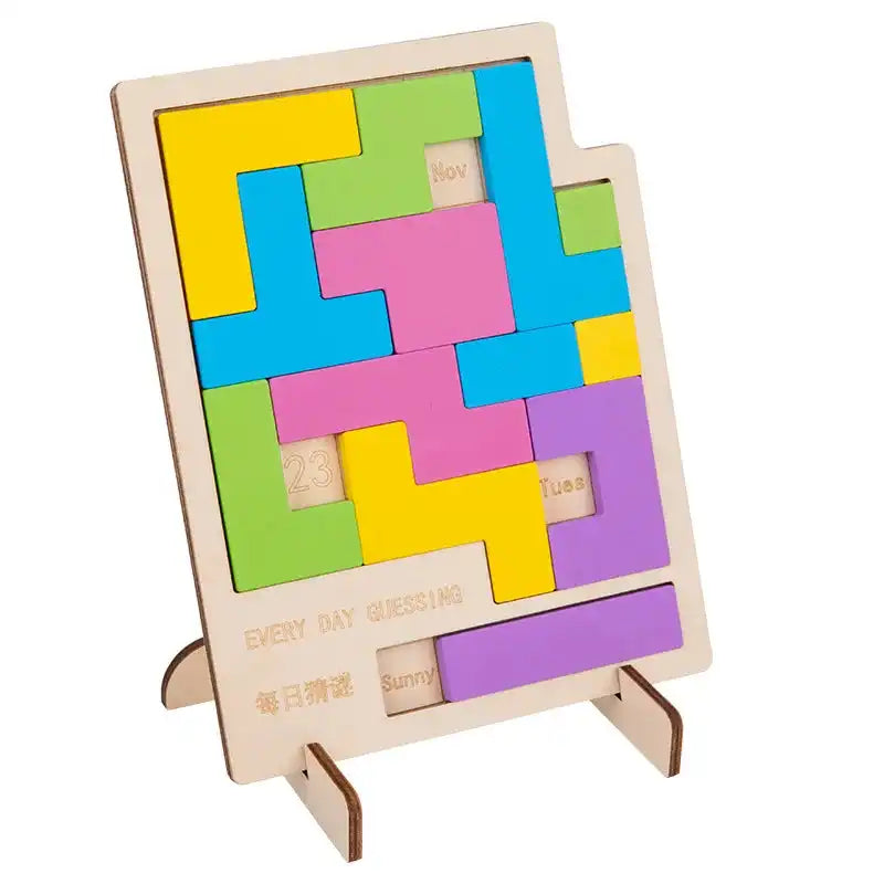 Emmy Jane Wooden Puzzles - Educational Math Tangram Game Toys & Games > Puzzles > Wooden & Pegged Puzzles emmy-jane-boutique.myshopify.com