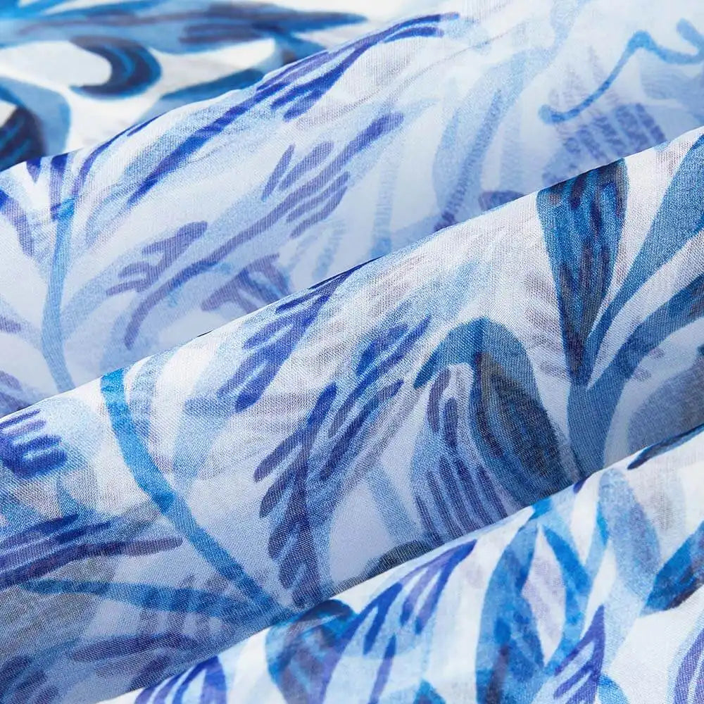 Signare Tapestry William Morris Willow Bough - 100% Pure Silk Scarf Art Scarf emmy-jane-boutique.myshopify.com