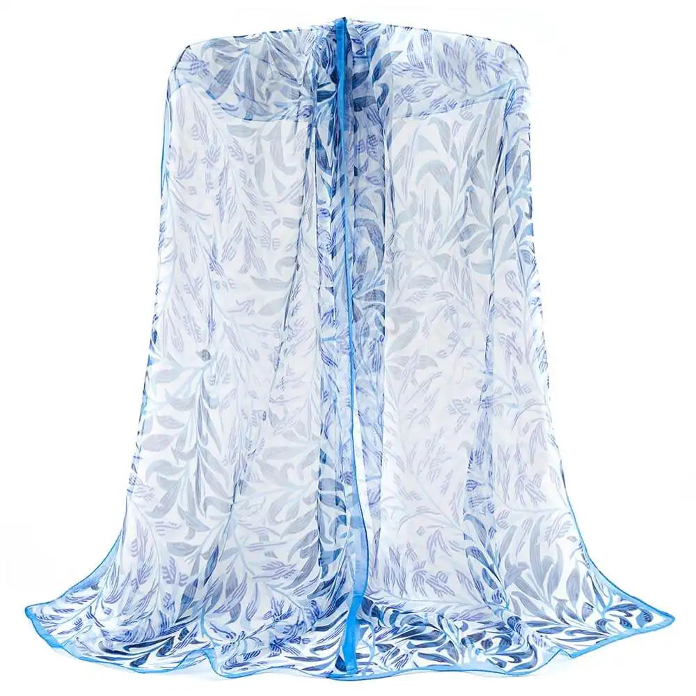 Signare Tapestry William Morris Willow Bough - 100% Pure Silk Scarf Art Scarf emmy-jane-boutique.myshopify.com