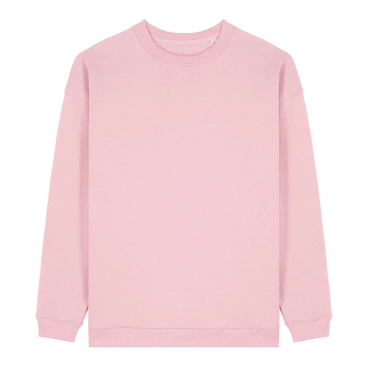 Pink sweatshirt on a white background