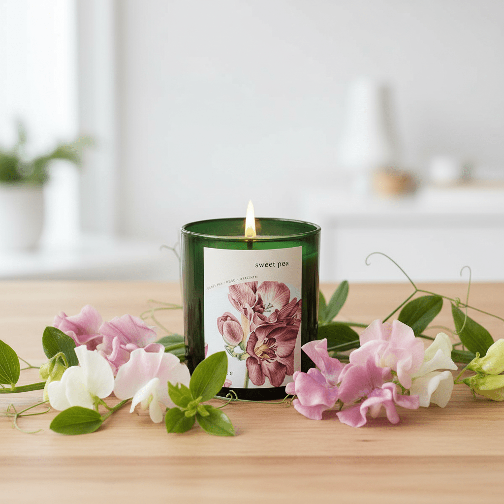 Sweet Pea Scented Candle