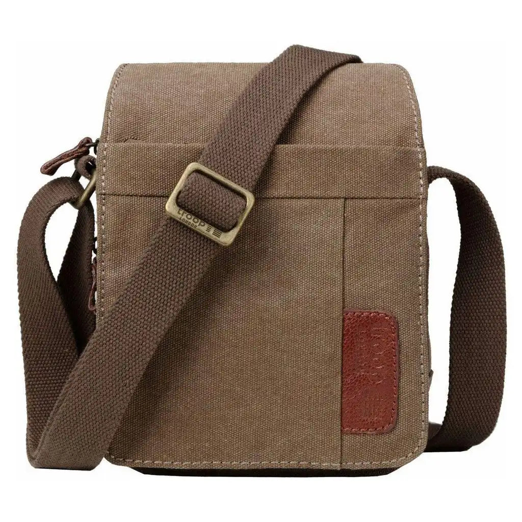 Troop London Canvas Cross Body Bag - Troop London Classic - 8 Great Colours Apparel & Accessories > Handbags, Wallets & Cases > Handbags > Crossbody Bags > Canvas Across Body Bag > Troop London Bags > Classic Canvas Bags emmy-jane-boutique.myshopify.com
