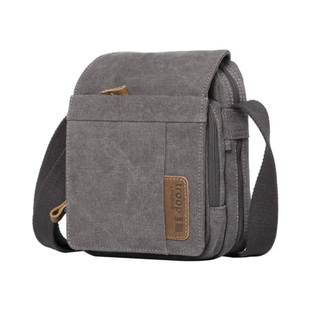 Troop London Canvas Cross Body Bag - Troop London Classic - 8 Great Colours Apparel & Accessories > Handbags, Wallets & Cases > Handbags > Crossbody Bags > Canvas Across Body Bag > Troop London Bags > Classic Canvas Bags emmy-jane-boutique.myshopify.com