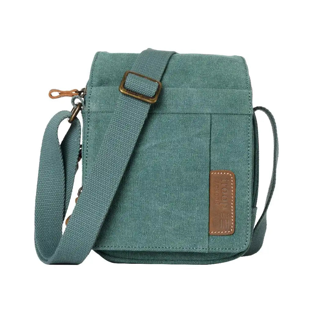 Troop London Canvas Cross Body Bag - Troop London Classic - 8 Great Colours Apparel & Accessories > Handbags, Wallets & Cases > Handbags > Crossbody Bags > Canvas Across Body Bag > Troop London Bags > Classic Canvas Bags emmy-jane-boutique.myshopify.com