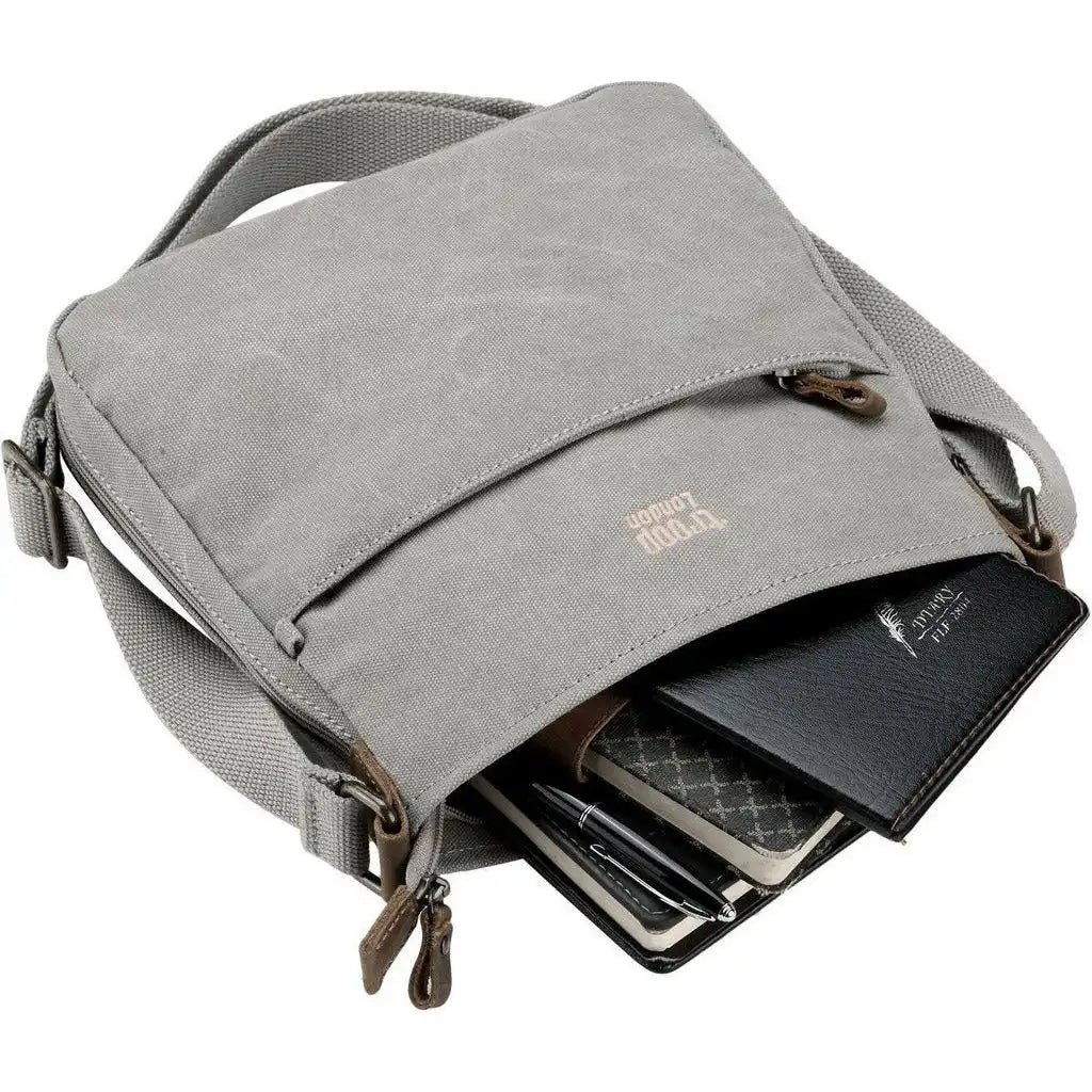 Troop London Canvas Cross Body Bag - Troop London Classic - 11 Colours Luggage & Bags > Messenger Bags > Canvas Crossbody Bags > Across body Bag > Troop London Bags > Troop London Classic Cross Body Bag emmy-jane-boutique.myshopify.com