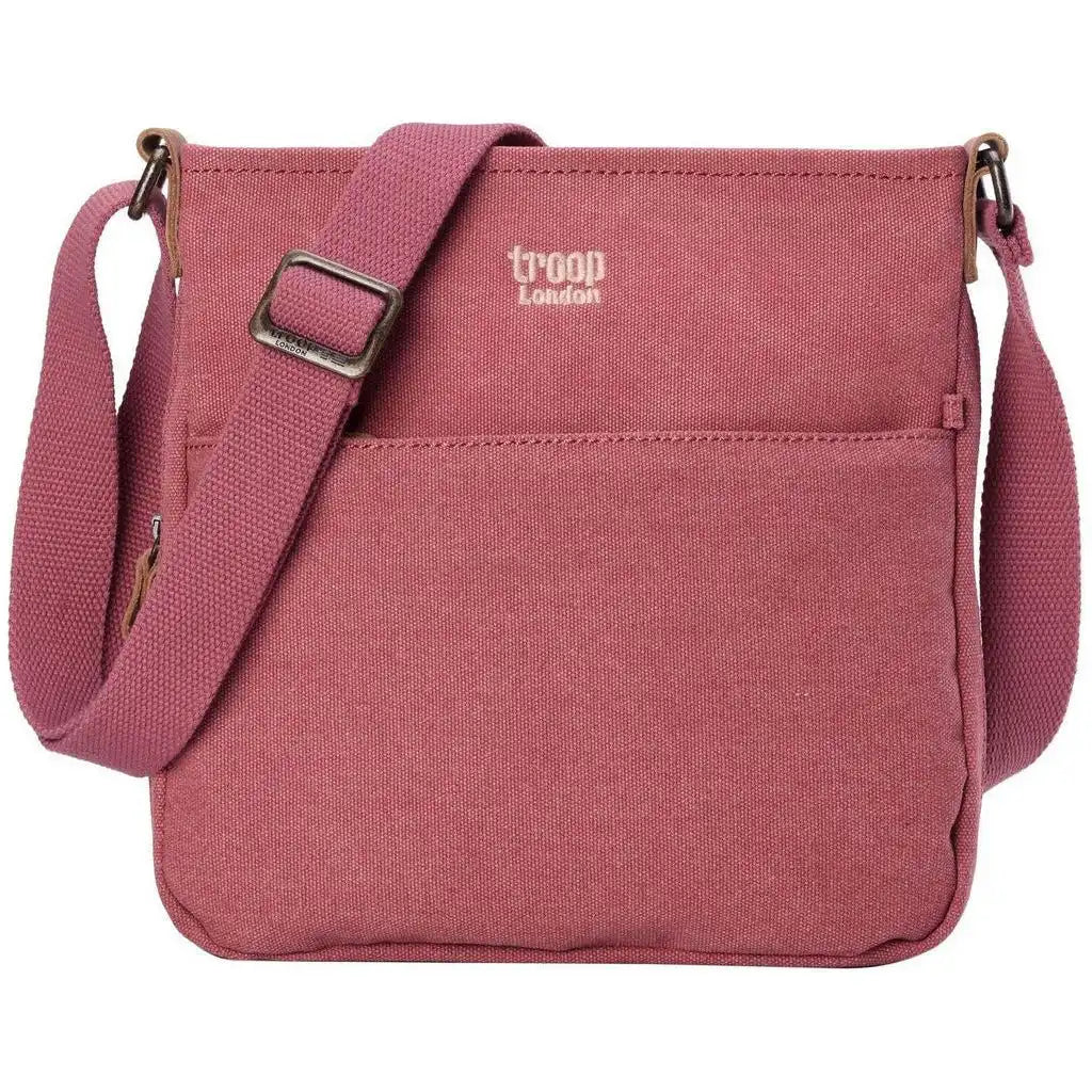 Troop London Canvas Cross Body Bag - Troop London Classic - 11 Colours Luggage & Bags > Messenger Bags > Canvas Crossbody Bags > Across body Bag > Troop London Bags > Troop London Classic Cross Body Bag emmy-jane-boutique.myshopify.com