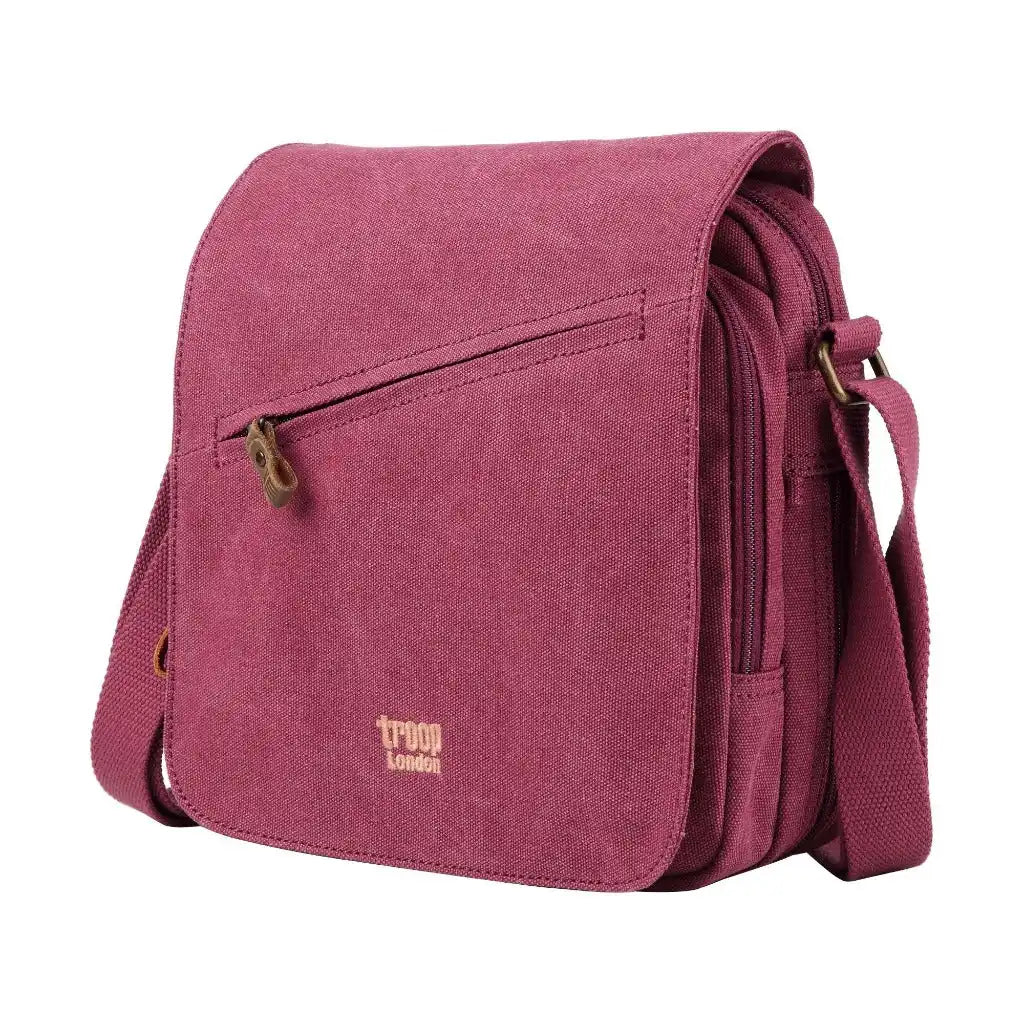 Troop London Canvas Across Body Bag - Troop London Classic - 11 Great Colours Apparel & Accessories > Handbags, Wallets & Cases > Handbags > Crossbody Bags > Canvas Across Body Bag > Troop London Bags > Classic Canvas Bags emmy-jane-boutique.myshopify.com