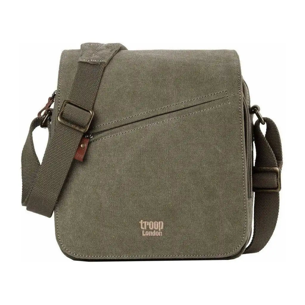 Troop London Canvas Across Body Bag - Troop London Classic - 11 Great Colours Apparel & Accessories > Handbags, Wallets & Cases > Handbags > Crossbody Bags > Canvas Across Body Bag > Troop London Bags > Classic Canvas Bags emmy-jane-boutique.myshopify.com