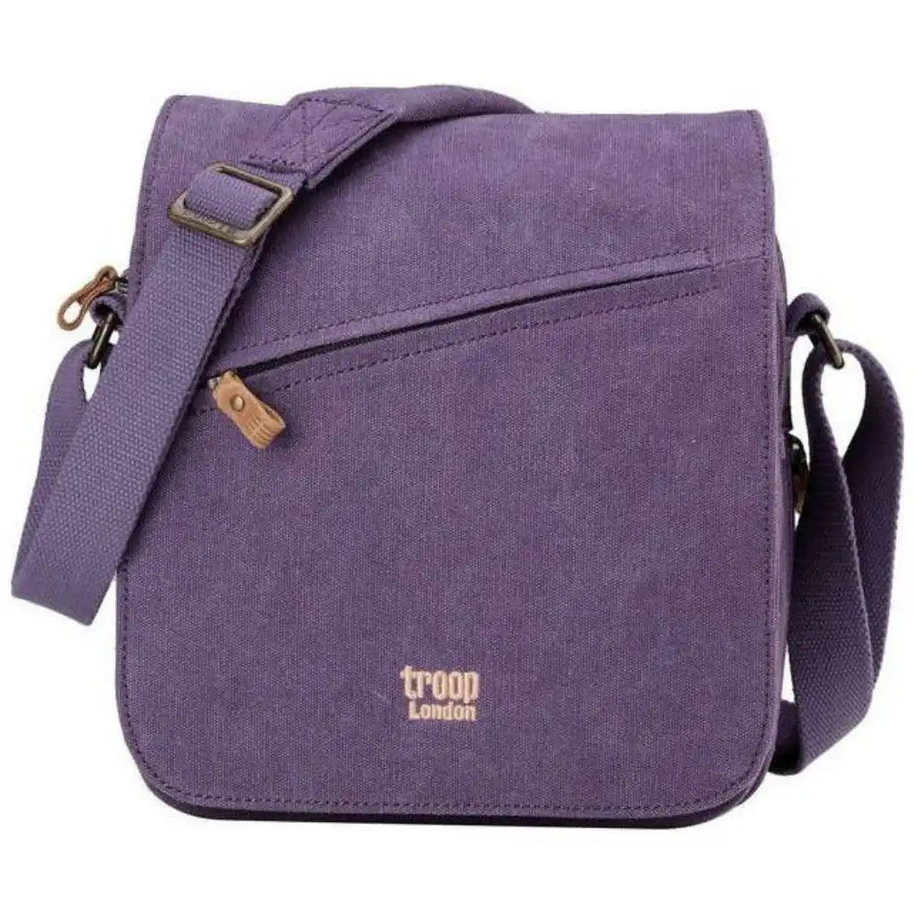 Troop London Canvas Across Body Bag - Troop London Classic - 11 Great Colours Apparel & Accessories > Handbags, Wallets & Cases > Handbags > Crossbody Bags > Canvas Across Body Bag > Troop London Bags > Classic Canvas Bags emmy-jane-boutique.myshopify.com